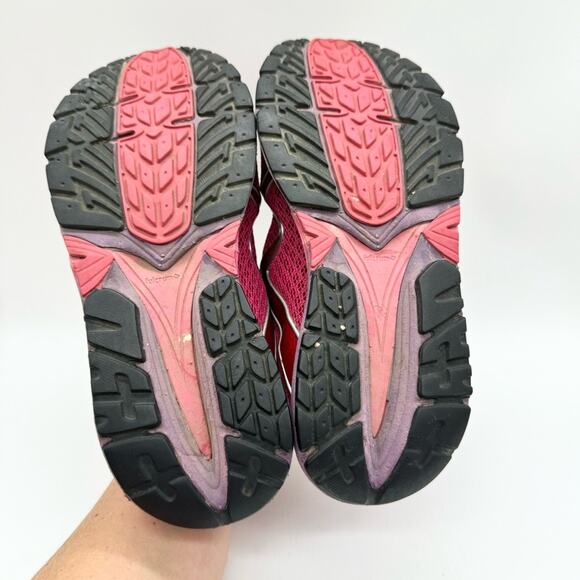 Karhu Fast Fulcrum Ride Running Athletic Comfort Racing Shoes Pink/Purple Size 7 - Picture 8 of 11